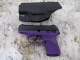 RUGER LC9S 9MM PURPLE/BLK LIKE NEW - 1 of 2