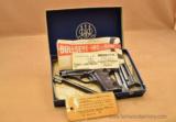 Beretta Model 75 Jaguar Made in Italy .22LR with 2 barrels, box, papers - 1 of 15