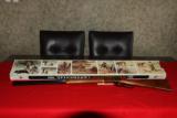 WINCHESTER 1866-1966 CENTENNIAL RIFLE. 26" BBL. WITH BOX AND SLEEVE. ORIGINAL OWNER. - 1 of 14