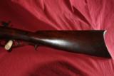 "RB" MARKED PERCUSSION HALFSTOCK RIFLE IN 40 CALIBER - 10 of 13