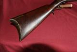 "RB" MARKED PERCUSSION HALFSTOCK RIFLE IN 40 CALIBER - 9 of 13