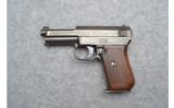 Mauser 7.65 (.32acp) Pistol 3.75