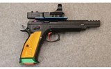CZ~75 TS Czechmate Parrot-9 mm Luger~Like New in Box - 1 of 5
