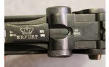Erfurt ~ P-08 Luger ~ 9mm Luger - 9 of 16