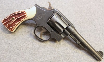 S&W ~ Victory Model British marked ~ .38 S&W