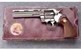 Colt Python (Nickel) ~ .357 Magnum - 3 of 4