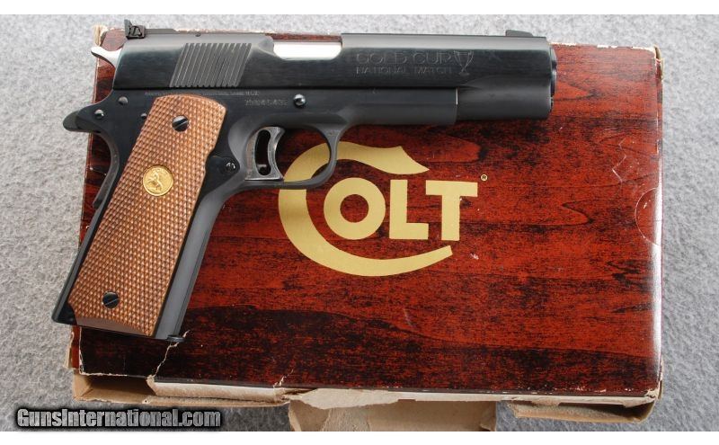 Colt MK IV Series 70 Gold Cup National Match in Excellent