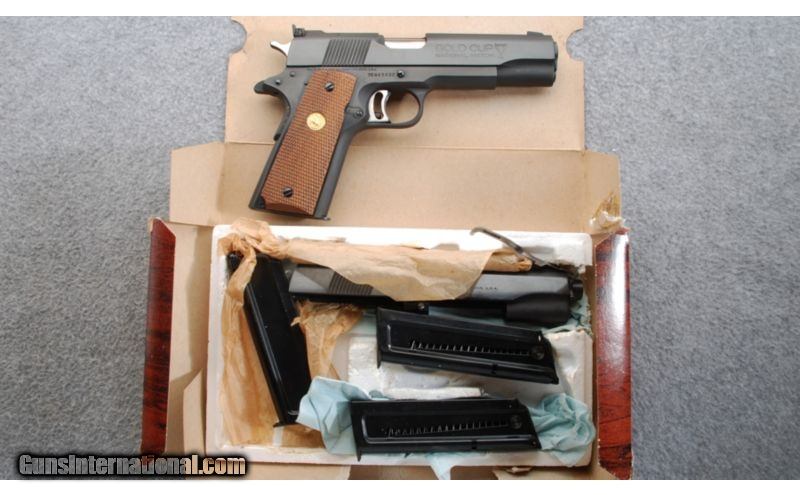 Colt MK IV Series 70 Gold Cup National Match in Excellent