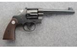 Colt Officer Model 38 with 6 Inch Heavy Barrel in Excellent Condition - 1 of 4