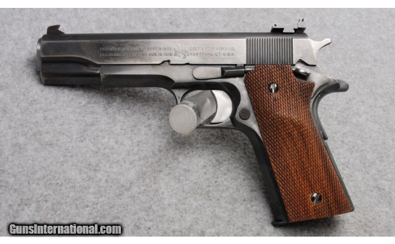 Colt Government Model .45 Bob Chow Custom Pistol