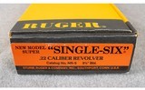 Ruger ~ New Model Super Single-Six ~ .22 Cal - 6 of 6