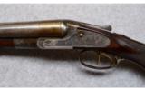 Lefever, Model HE (FOR PARTS ONLY - NO WARRENTY - CRACKED BARREL) Side-By-Side Shotgun, 12 GA - 4 of 9