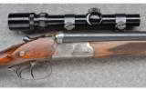 JP Sauer and Sohn, Model Drilling Break Action Side-By-Side Shotgun/Rifle, 16 GA x 16 GA x .218 Bee - 2 of 9