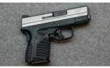Springfield Armory, Model XDS-45ACP Two-Tone Semi-Auto Pistol, .45 ACP - 1 of 2