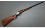 E. Arthur Brown, Model 97D Falling Block Rifle, .22 Winchester Magnum Rimfire - 1 of 7