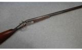 Horatio Jones, 12 Bore Double Barrel Hammer Shotgun, 12 GA Side By Side - 1 of 8