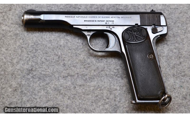 Browning Model 1922 Or 1022 Fn Semi Auto Pistol 9x17 Mm 380 Acp 6735