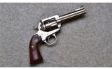 Ruger, Model New Model Blackhawk Flat Top Satin Stainless Single Action Revolver, .44 Smith and Wesson Special - 2 of 2
