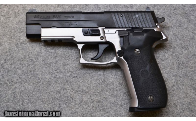 Sig Sauer P226 Stainless Reverse Two Tone 40 Sandw