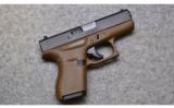 Glock, Model 42 Two-Tone Semi-Auto Pistol, .380 ACP - 1 of 2