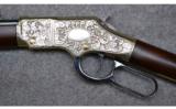 Henry ~ Engraved Lever Action Rifle ~ .22 Mag. - 8 of 9