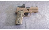 SIG Sauer ~ P320 Custom ~ 9mm Luger