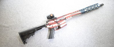 Black Rain Ordnance US Flag Fallout 15 AR style 5.56mm Rifle