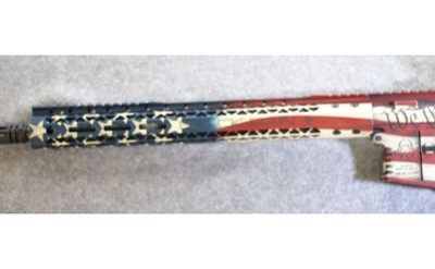 Black Rain Ordnance US Flag Fallout 15 AR style 5.56mm Rifle - Image 6 of 10