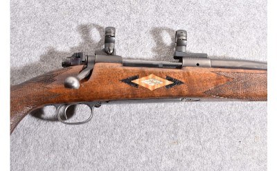 Winchester 70 .375 Magnum Bolt Action Rifle with Custom Stock - Image 3 of 10