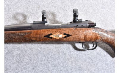 Winchester 70 .375 Magnum Bolt Action Rifle with Custom Stock - Image 8 of 10