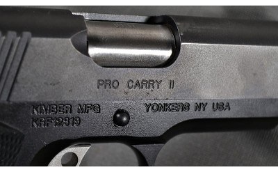 Kimber ~ Pro Carry II ~ 9mm Luger - Image 3 of 3