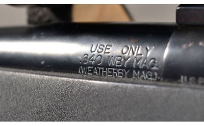 Weatherby ~ Mark V ~ .340 Weatherby Magnum - Image 11 of 11