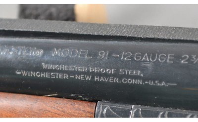 Winchester ~ 91 ~ 12 Gauge - Image 10 of 10
