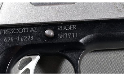 Ruger ~ SR1911 ~ .45 ACP - Image 3 of 3