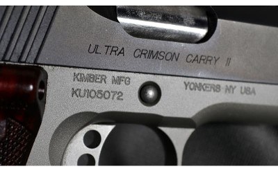 kimber ~ Ultra Crimson Carry II ~ 45 ACP - Image 3 of 3