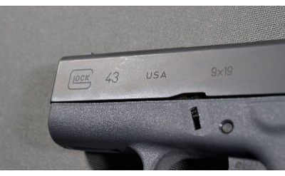 Glock ~ 43 ~ 9mm Luger - Image 3 of 3