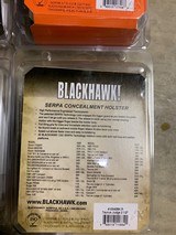 (5) Blackhawk Serpa Concealment Holsters RH Glock/Ruger/Springfield/Taurus - 10 of 11
