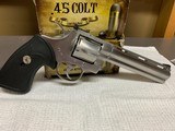Colt Python 6" Stainless Steel W/Orig Box & Papers - 1 of 12