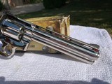 Colt Python 6" Original Nickel- Beautiful! - 3 of 14