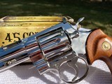 Colt Python 6" Original Nickel- Beautiful! - 6 of 14