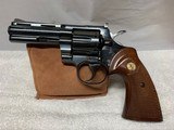 Colt Python 4” Royal Blue 1971 Exc cond W/Orig Box - 2 of 14