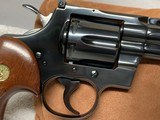 Colt Python 4” Royal Blue 1971 Exc cond W/Orig Box - 7 of 14
