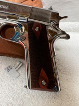 Colt 1911 Custom Government .45 ACP Bright Stainless Steel Boxed - 4 of 9