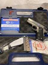 Colt Defender Lightweight 9mm Stainless Steel Box & Papers - 1 of 9