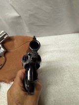 TWO Smith & Wesson Model 36 revolvers no dash one blue 7 one nickel W/ Two sets grips - 14 of 15