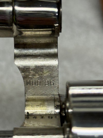 Smith & Wesson Model 36 Polished Nickel Bobbed hammer NICE! - Image 11 of 12