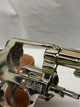 Smith & Wesson Model 36 Polished Nickel Bobbed hammer NICE! - Image 9 of 12