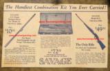 A fantastic Savage Model 1899 Combination Set- .300 Savage & .410 Collection Qualilty - 3 of 15