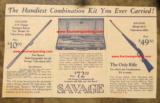 A fantastic Savage Model 1899 Cased Combination Set- .300 Savage & .410 Collection Qualilty - 2 of 15