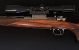 ENGRAVED CUSTOM RETRO LOOK 264 WIN MAG WITH FULL MANNLICHER STOCK - 6 of 19